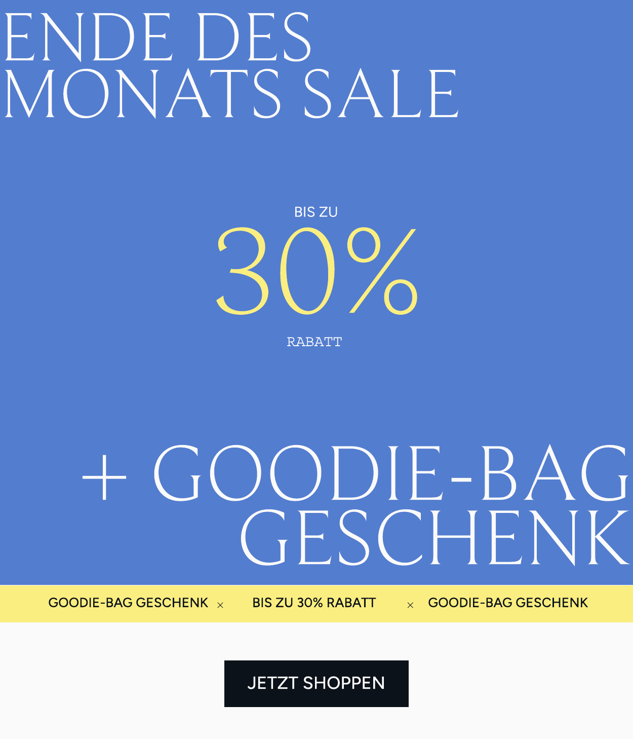 bis zu 30 rabatt
