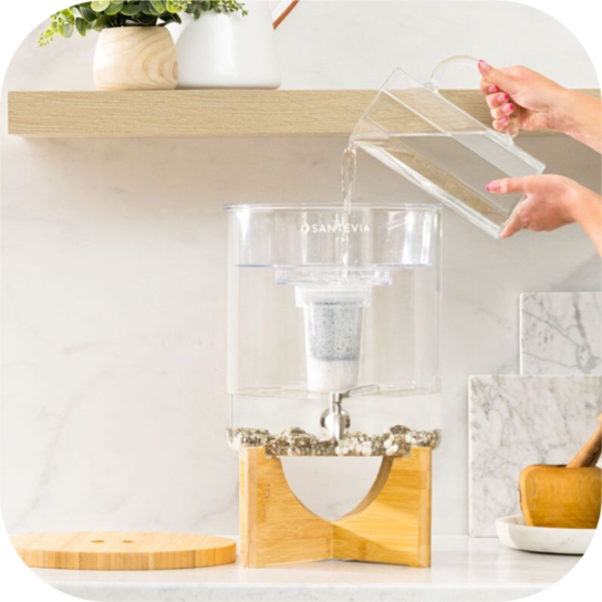glass water system