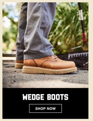 Save 20% on Wedge Work Boots