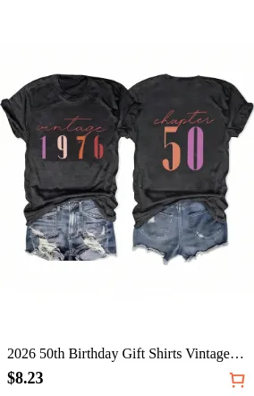 2026 50th Birthday Gift Shirts...