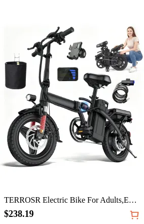 TERROSR Electric Bike For Adults...