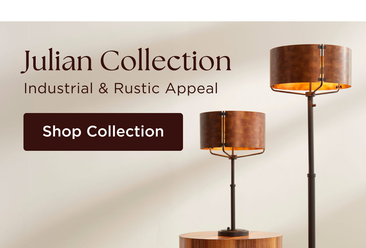 Julian Collection - Industrial & Rustic Appeal - Shop Collection