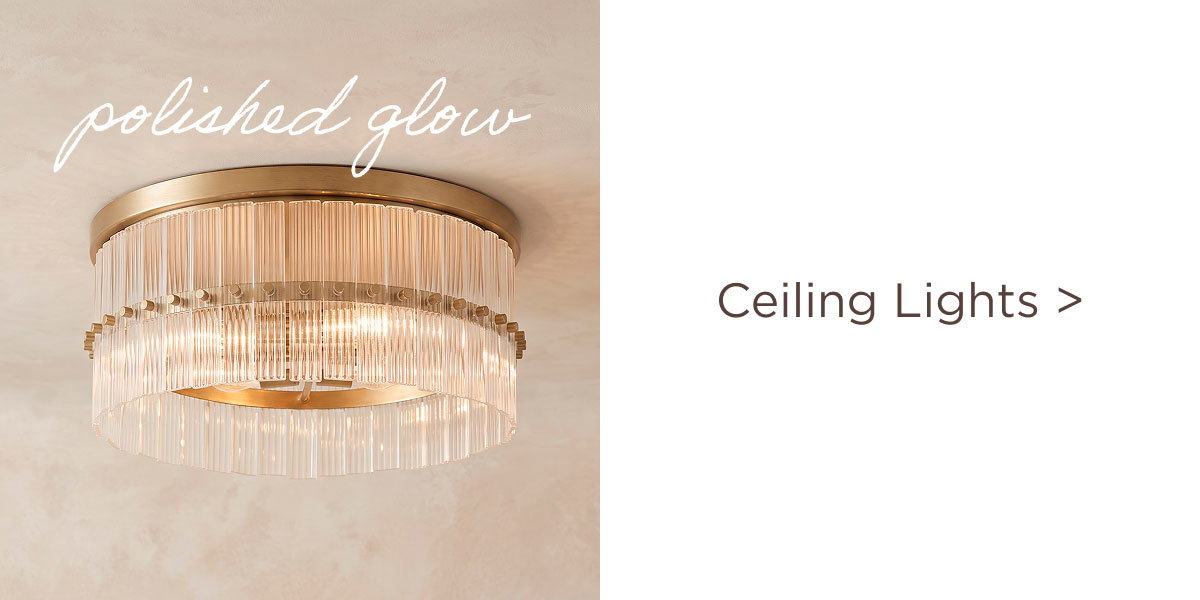 Polished Glow - Ceiling Lights >