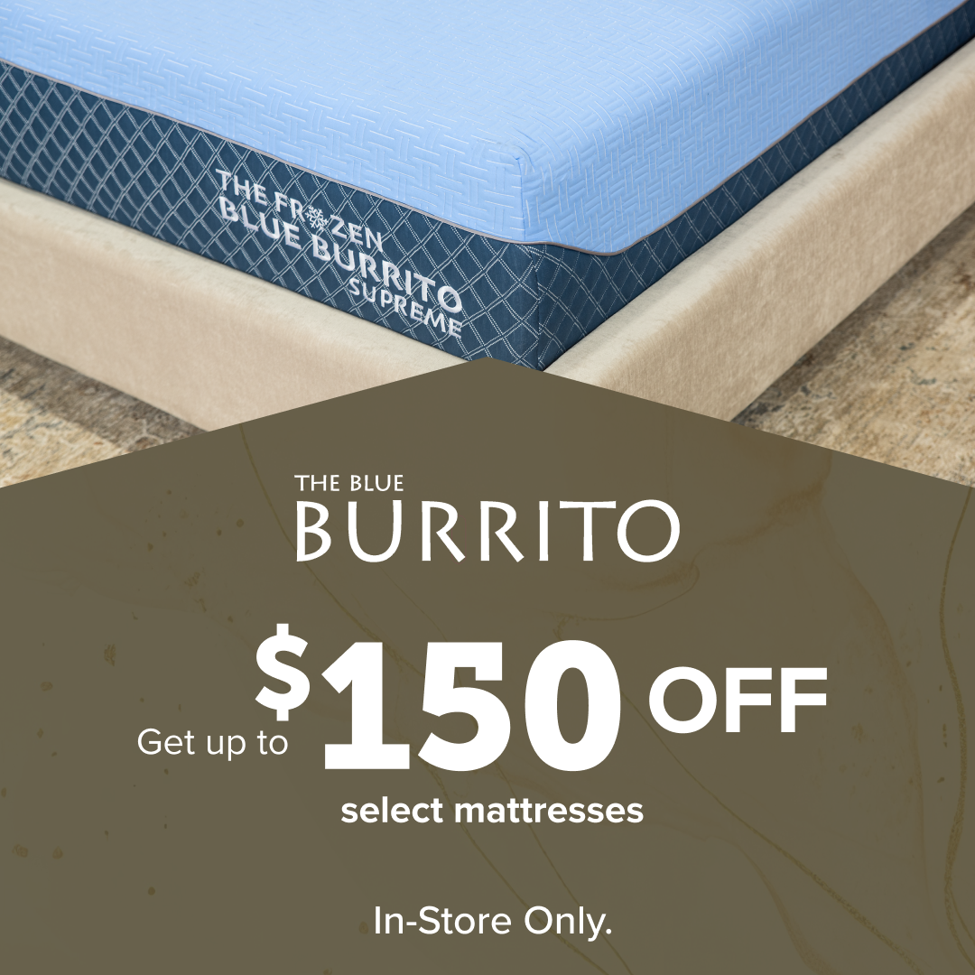 Blue Burrito Frozen Mattress