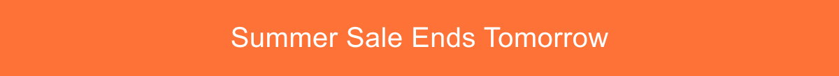 Sale Ends Tomorrow Banner