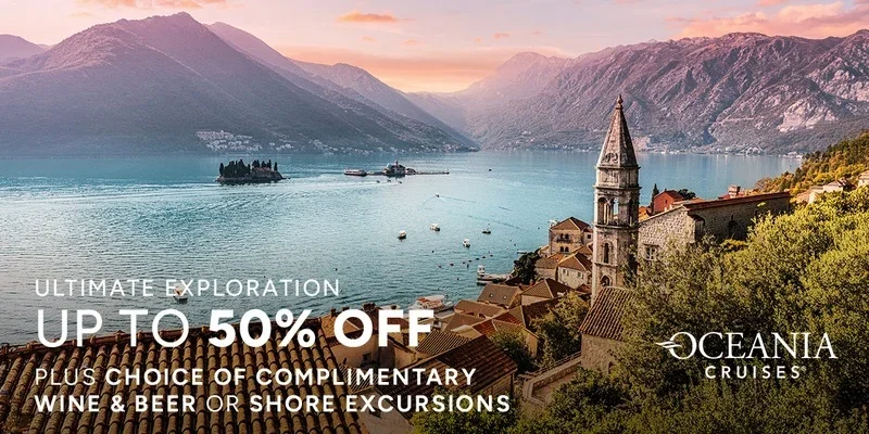 Your World Awaits: Enjoy Up to 50% Off Select Sailings Now