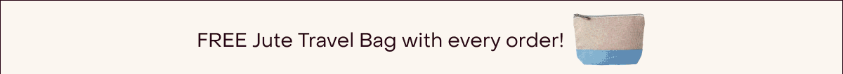 Everist: FREE Jute Travel Bag with every order!