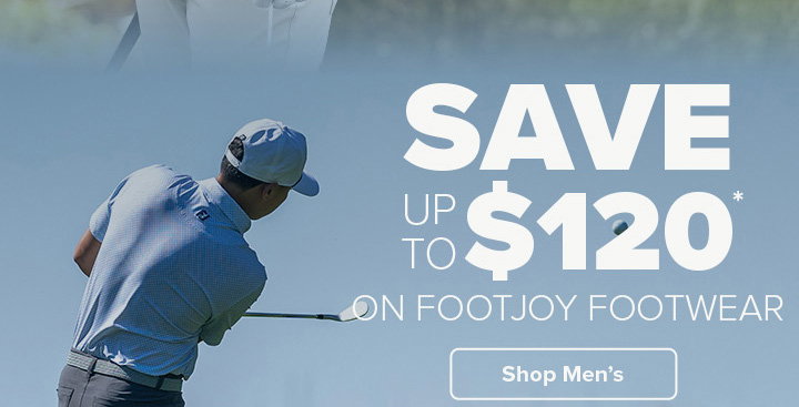 Save up to $120 on Footwear