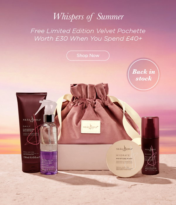 FREE Limited Edition Velvet Pochette when you spend £45