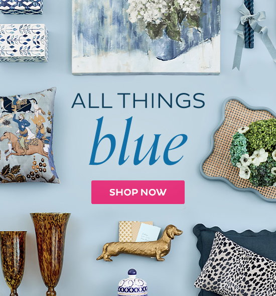 All things blue - Shop Now