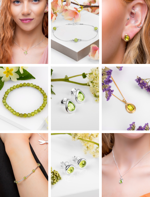 20% OFF All Peridot Gemstone Jewellery