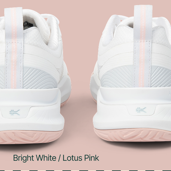VELOCITY in Bright White/LotusPink
