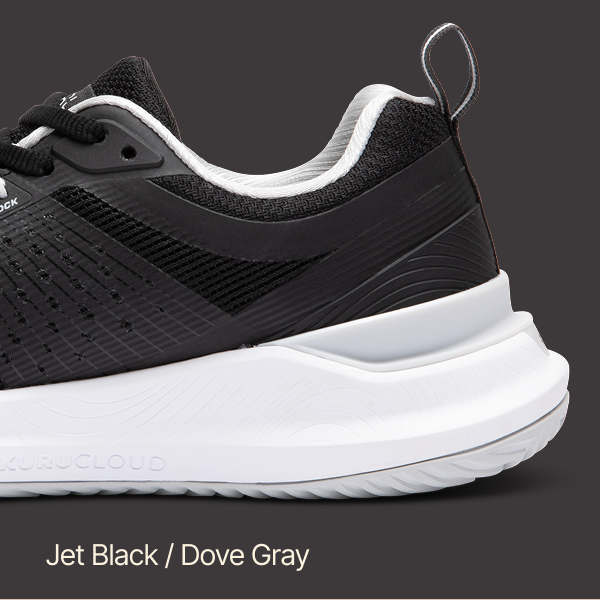 VELOCITY in Jet Black/Dove Gray