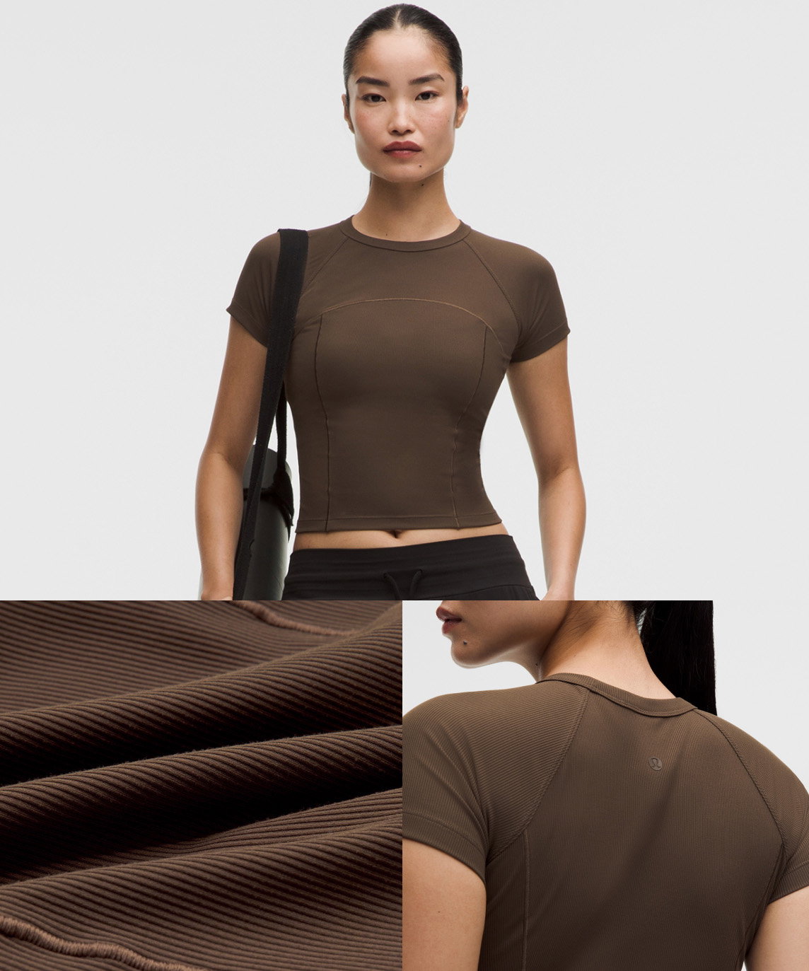 Ribbed Nulu Short-Sleeve Shirt