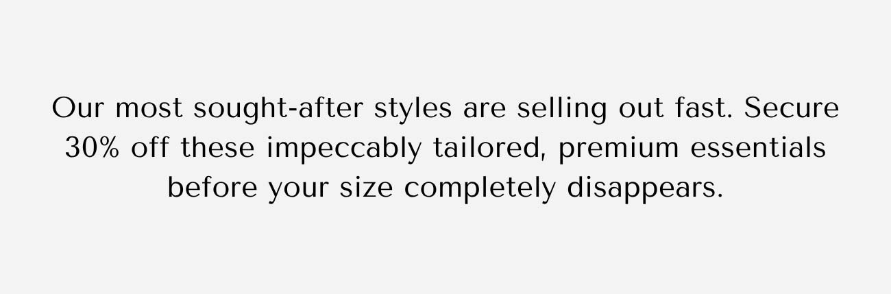 Shop 30% Off Best Sellers
