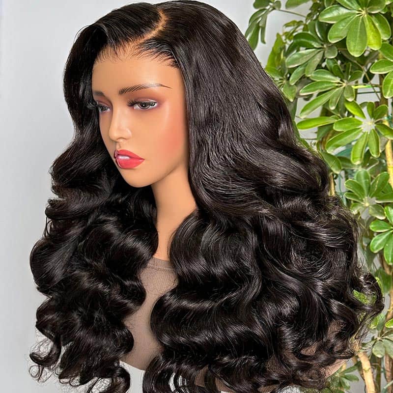 Special offer | 22inch = $139.79 Megalook 6x5 Pre Cut Glueless  Wear And Go Natural New Style Side Part Wigs