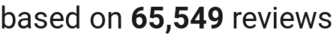 number of reviews