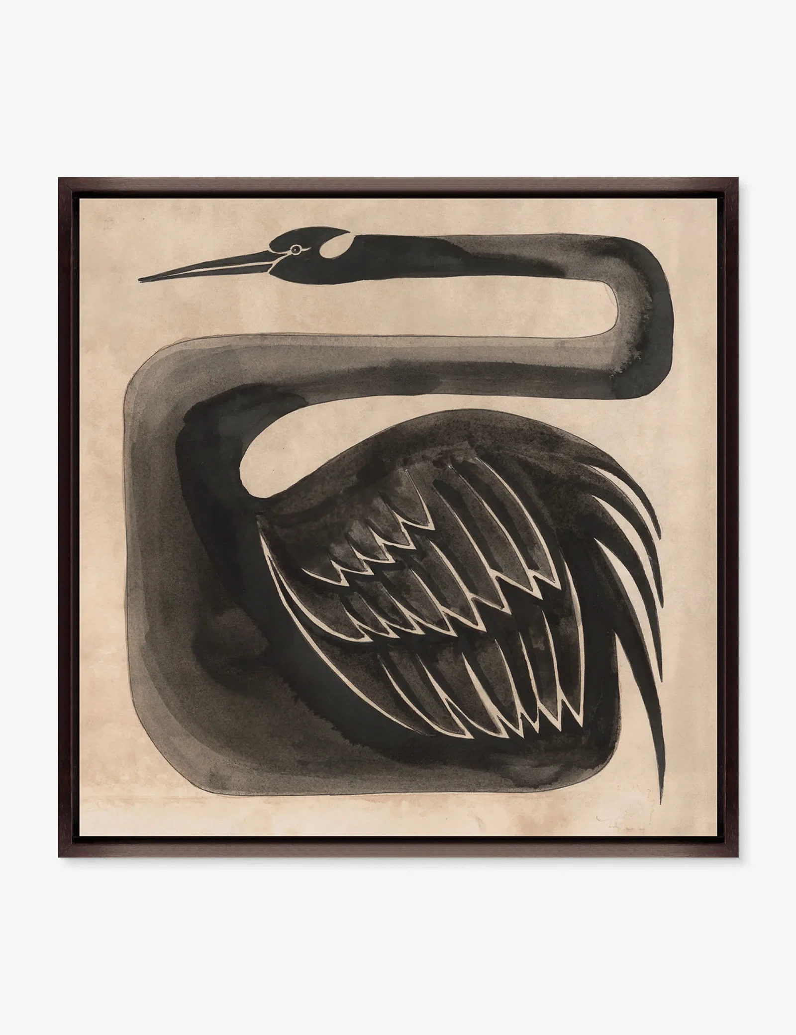 Image of Midnight Swan Wall Art by D'Alessandro Léon