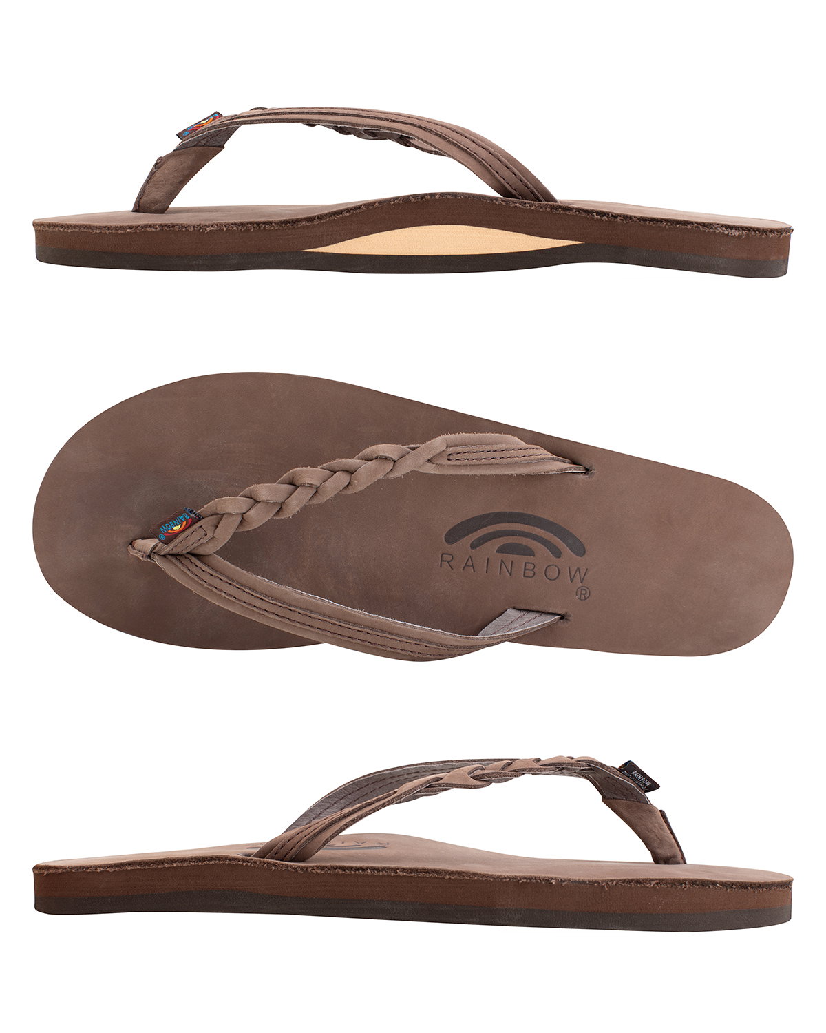 a pair of Expresso - Flirty Braidy sandals on the beach