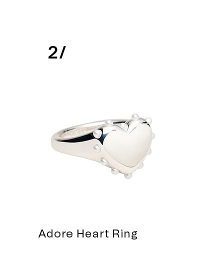 2/ Adore Heart Ring