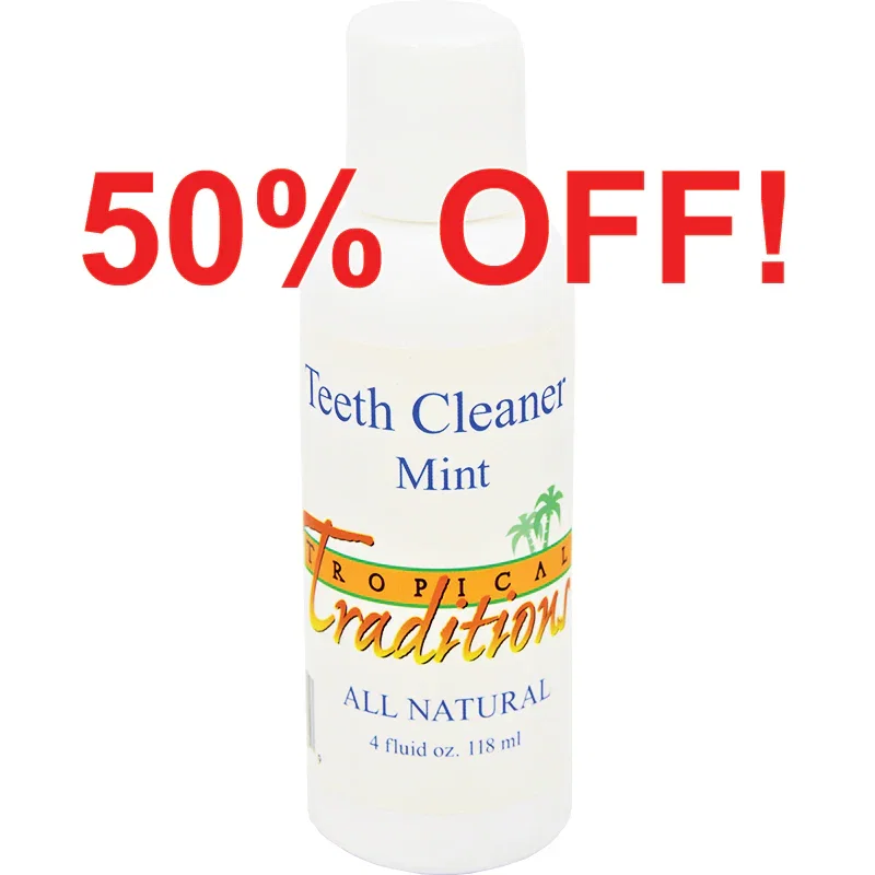 Image of Mint - Teeth Cleaner - 4 oz. - All Natural