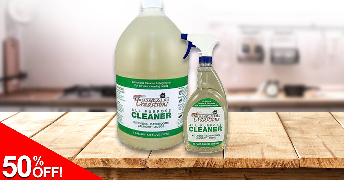 50% OFF All-Purpose Cleaner
