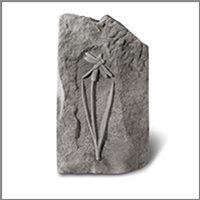Cattail Dragonfly Garden Stone