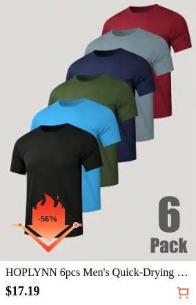 HOPLYNN 6pcs Men s Quick-Drying...