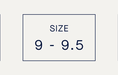 SIZE 9 - 9.5