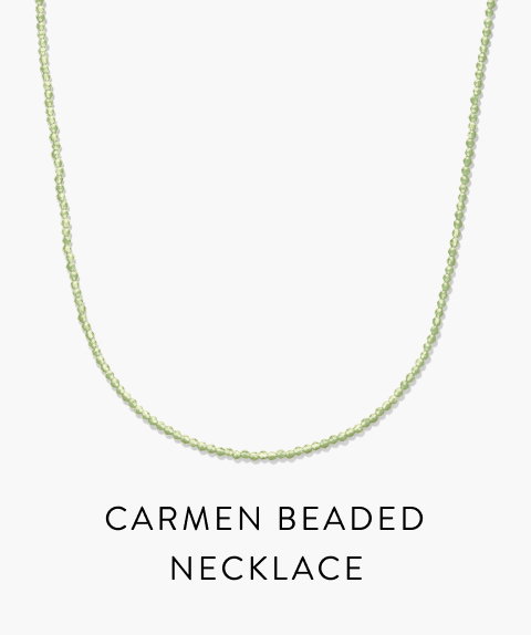 Carmen Beaded Necklace.