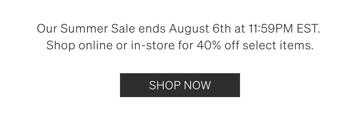 SALE ENDS SOON| [SHOP NOW]