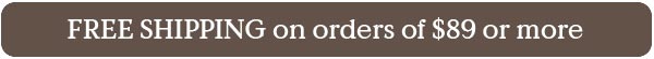 Free Shipping on $89+