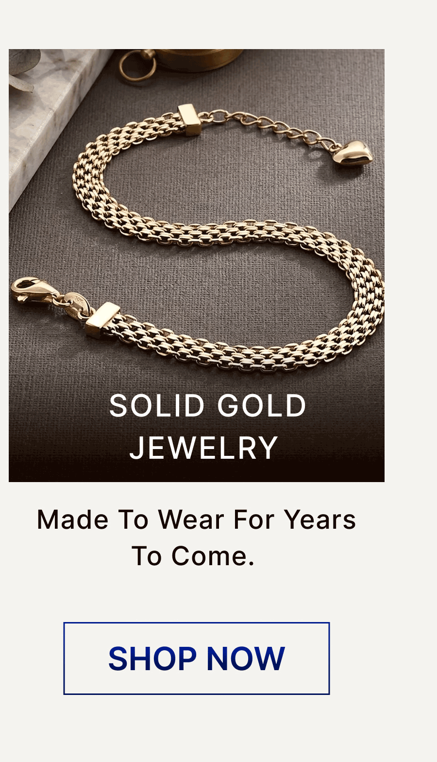 Solid Gold Jewelry