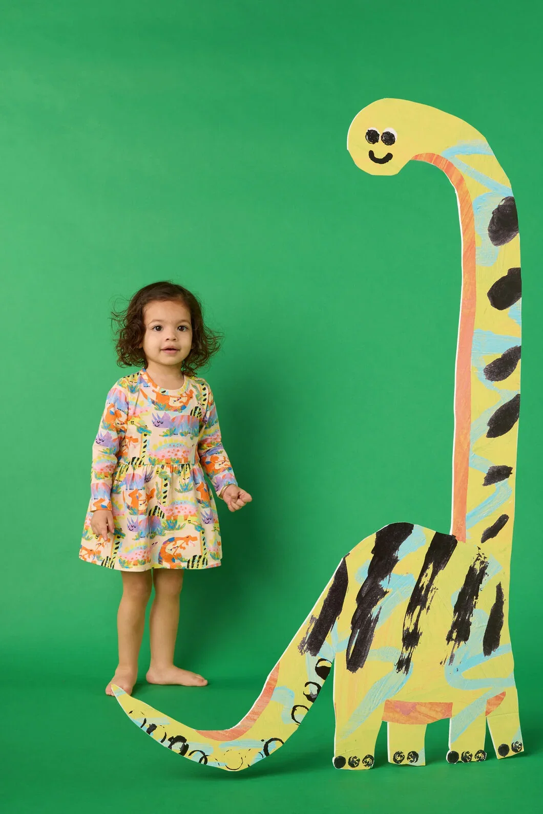 Image of Pretty Dino Baby Dress
