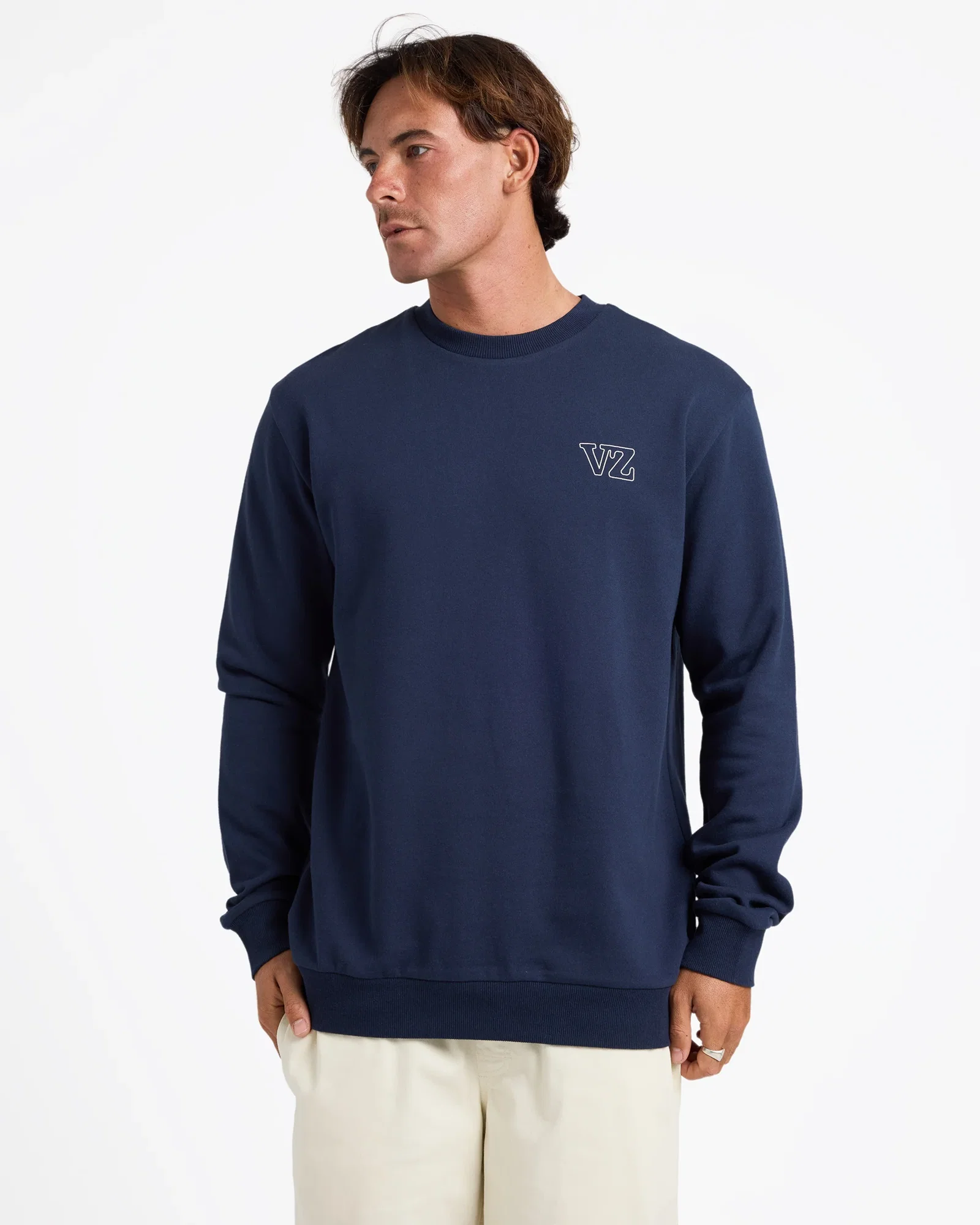 Mens Apex Fleece Crew Neck