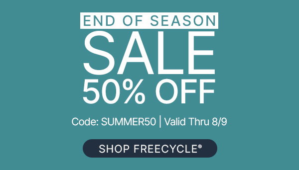 shop the freecycle collection at 50% off
