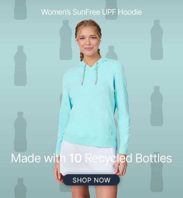 women's sunfree upf hoodie