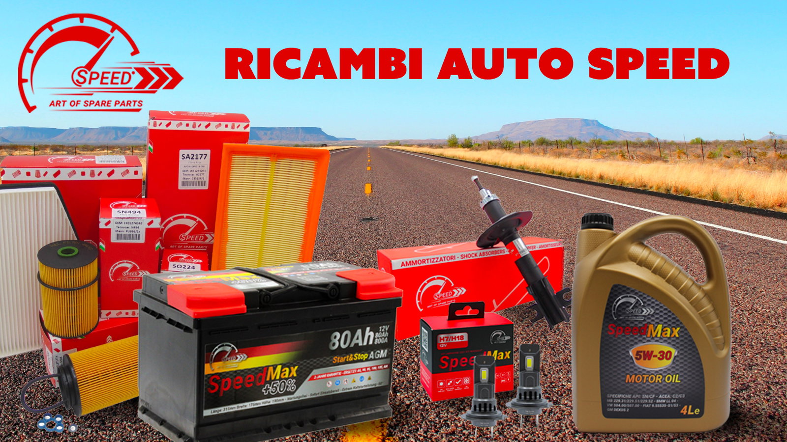 Speciale ricambi auto SPEED