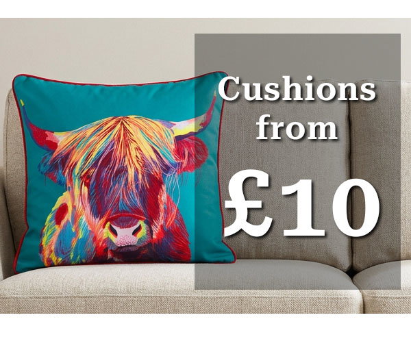 Cushions from £10