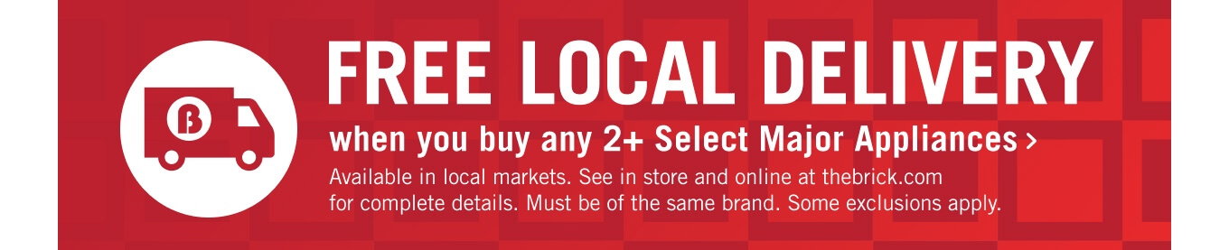 Free local delivery.
