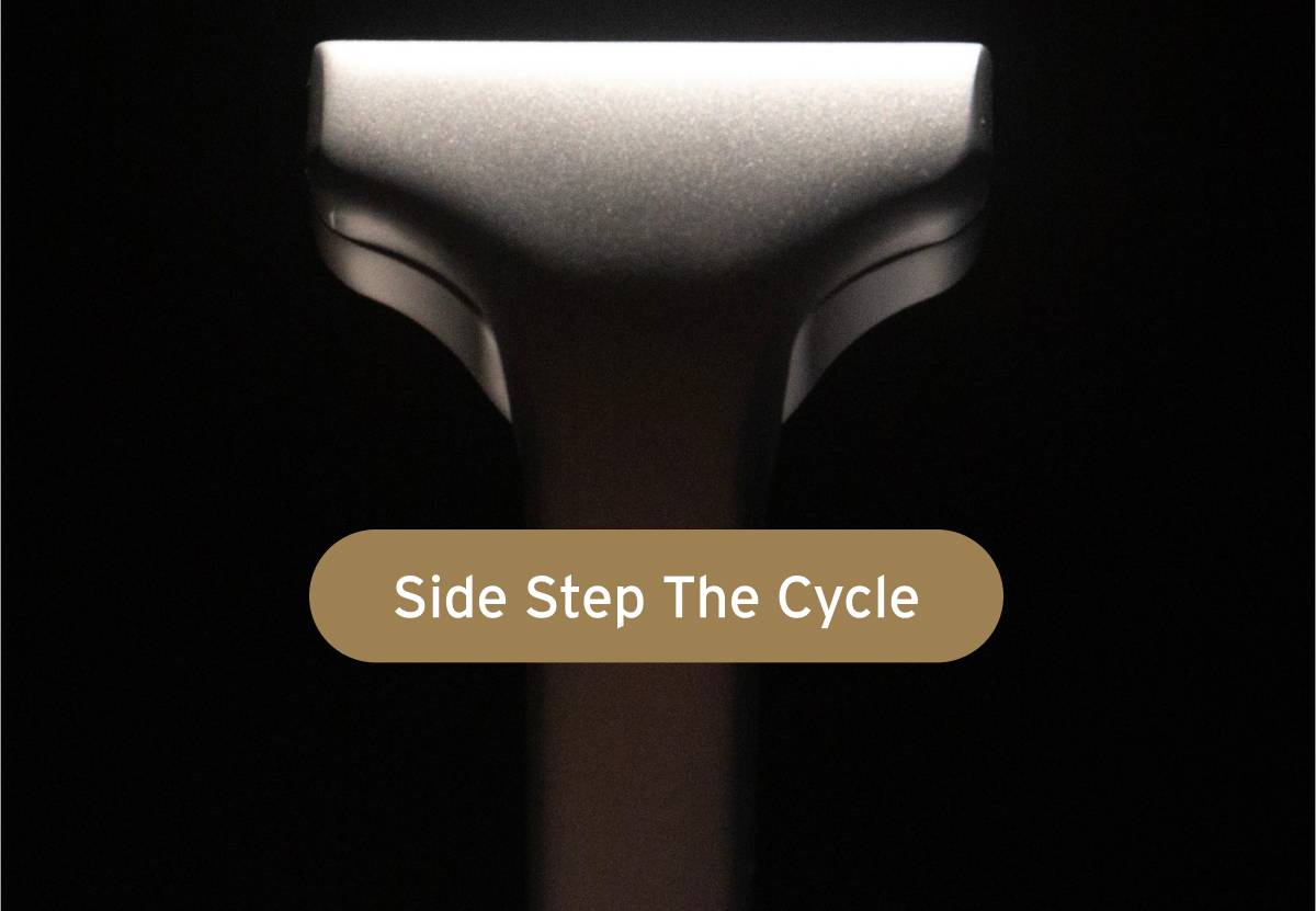 Button: Side Step The Cycle