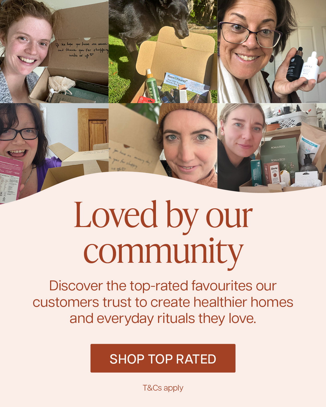Shop Top Rated products, loved by our community
