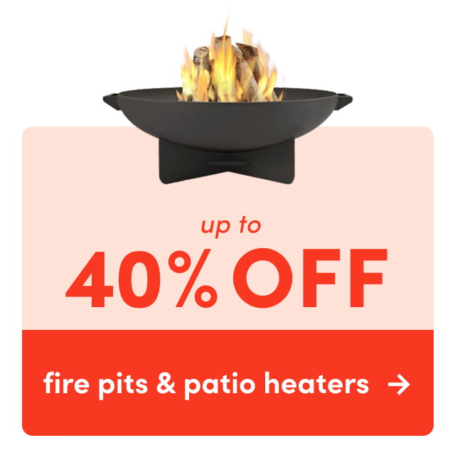 fire pit & patio heater clearance
