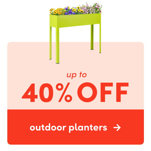 outdoor planter clearance