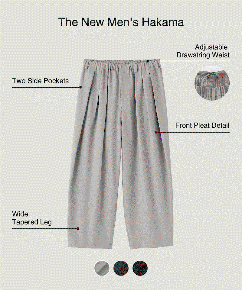 Shop New Men's Hakama Pants