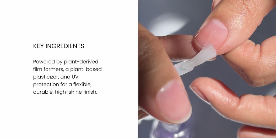 HyperGloss applied to manicure