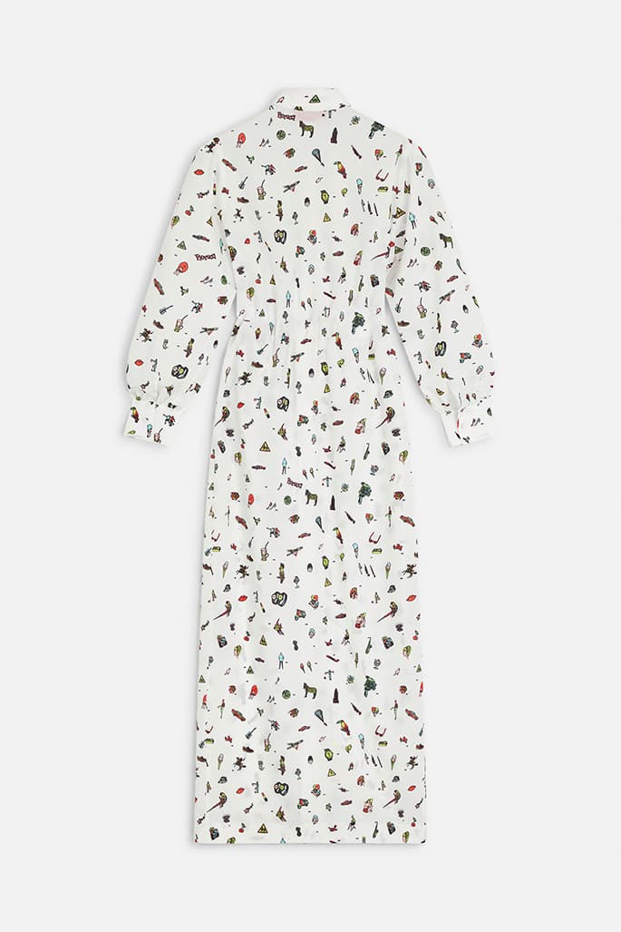 Toys Midi Shirt Dress