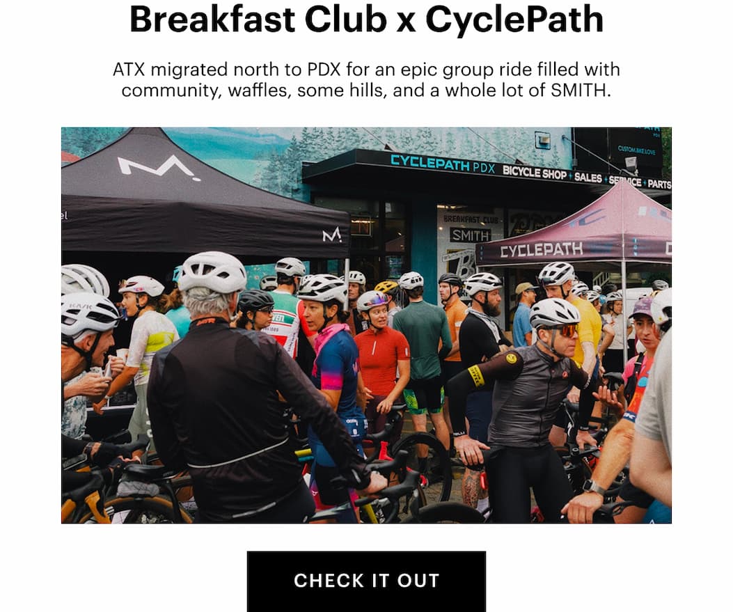 Breakfast Club x CyclePath