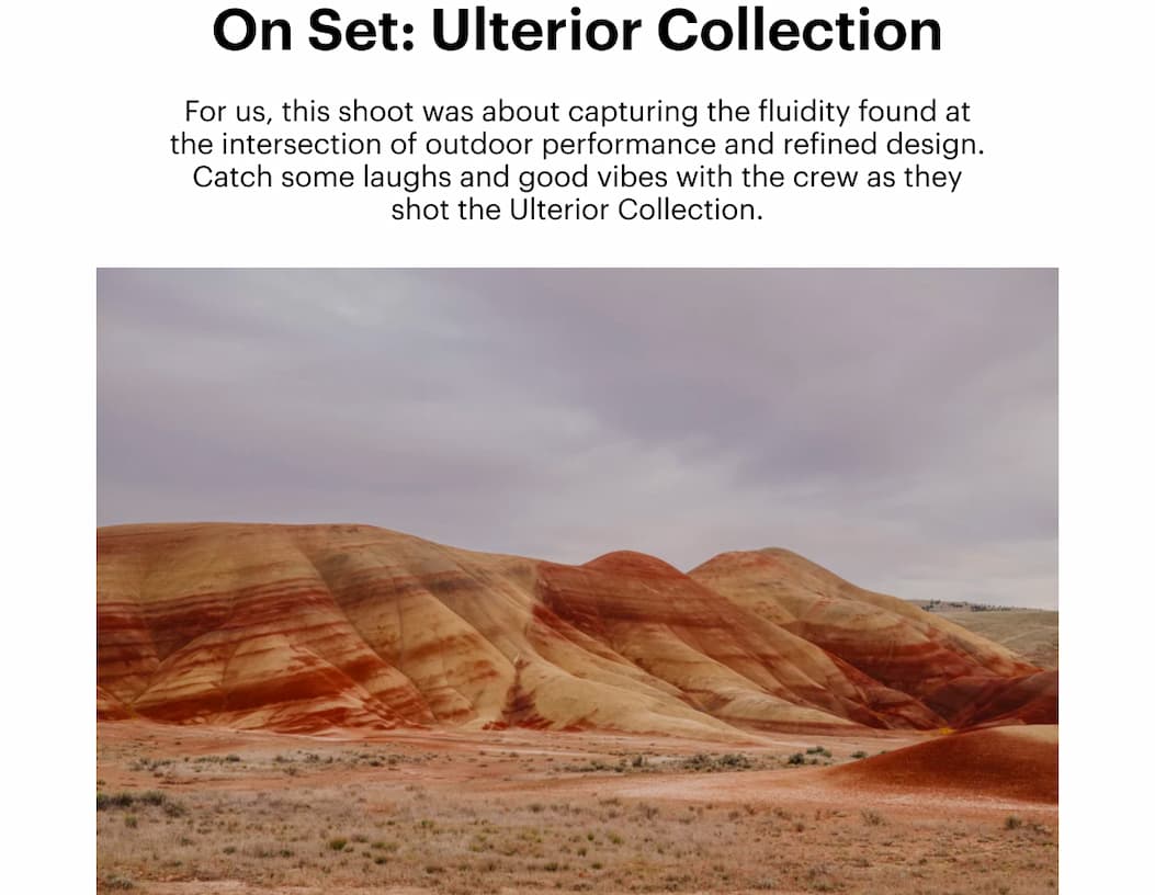 On Set: Ulterior Collection