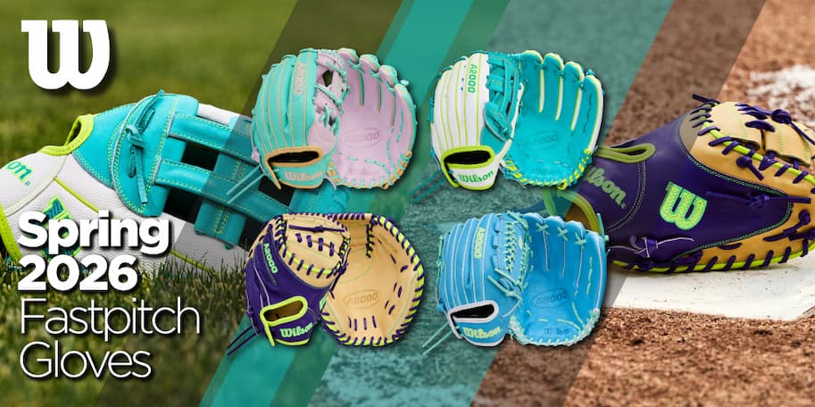 Wilson 2026 Spring Collection Fastpitch Gloves